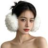 Solid Color Winter Earmuffs Ear Cap Ear Mask Cute Faux Fur Plush Earmuffs  Men