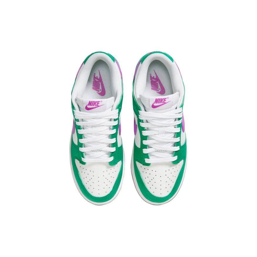 Nike Dunk Low Joker Women Sneakers White Stadium-Green Fuchsia-Dream FD9922-151