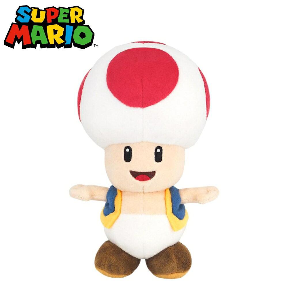 Super Mario Plush Toy ALL STAR COLLECTION Toad (S) Height 20cm Goods Children Game Nintendo Gift Christmas Present