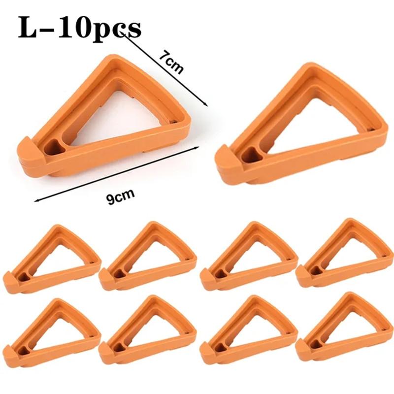 10/5pcs Plant Flower Pot Feet Stand Ventilation Base Raised Flower Pot Foot Pad Breathable Triangle Tray Garden Supplies