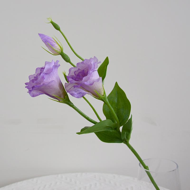 Silk Eustoma: Elegant Artificial Flowers for Home, Dining, and Wedding Décor