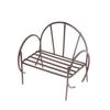 1/12 Dollhouse Mini Park Bench Recliner Lounge Chair Model Dollhouse Fairy Garden Decoration Micro Landscape Ornaments
