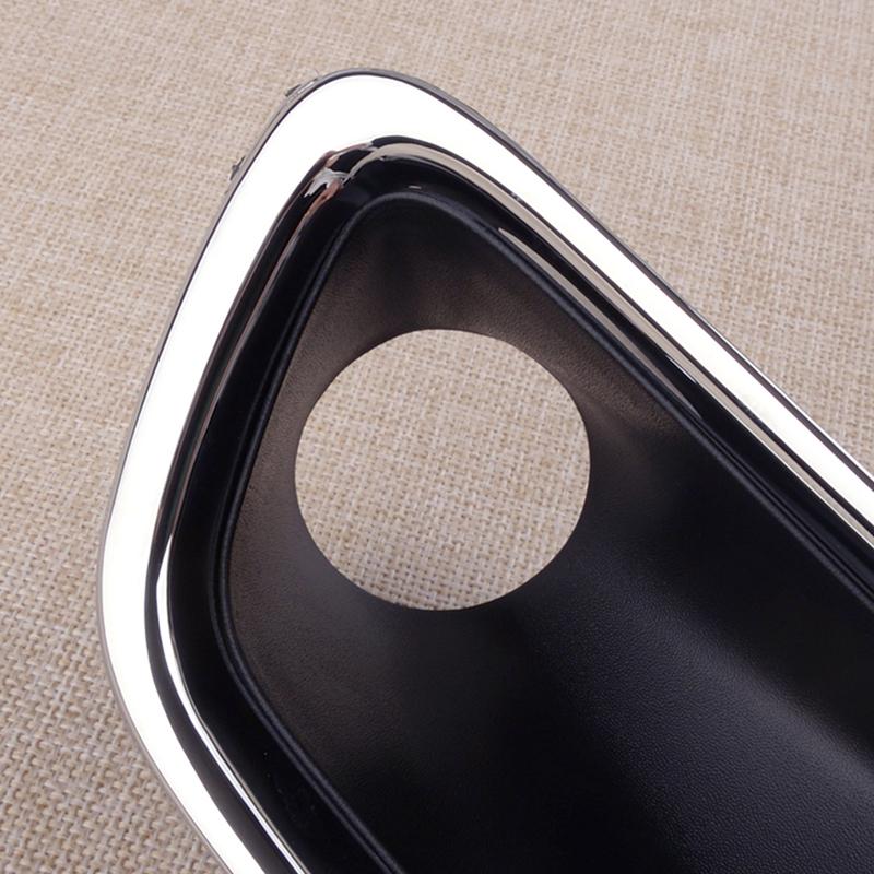 68261710AA Front Bumper Right Fog Light Lamp Cover Bezel ABS Fit for Jeep Grand Cherokee 2016 2017 2018