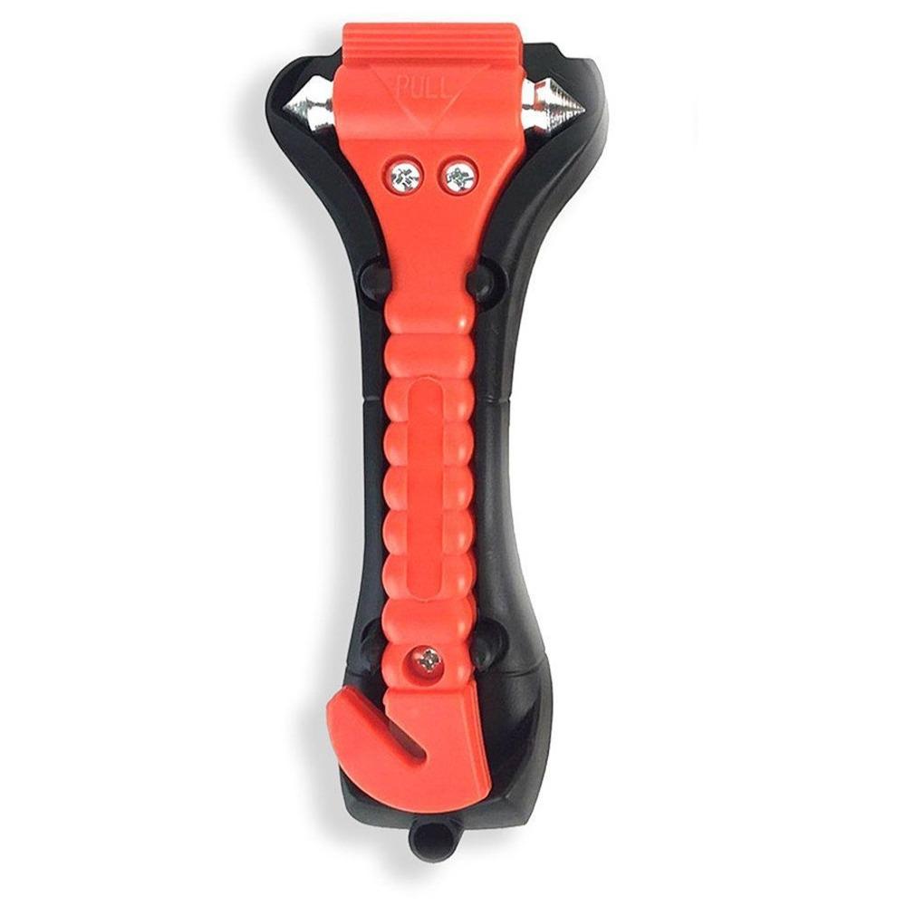 

Новый инструмент для эвакуации Молоток безопасности для выживания в автомобиле Многофункциональный аварийный резак для ремня безопасности 2-в-1 Стеклобой синий