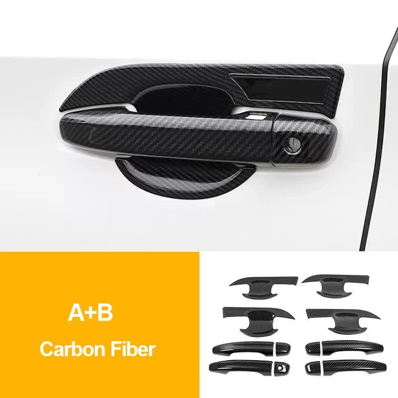For Honda Accord X 10th 2018     Hybrid ABS Car Outer Door Handle Bowl Catch Cover Protection Trim Sticker
