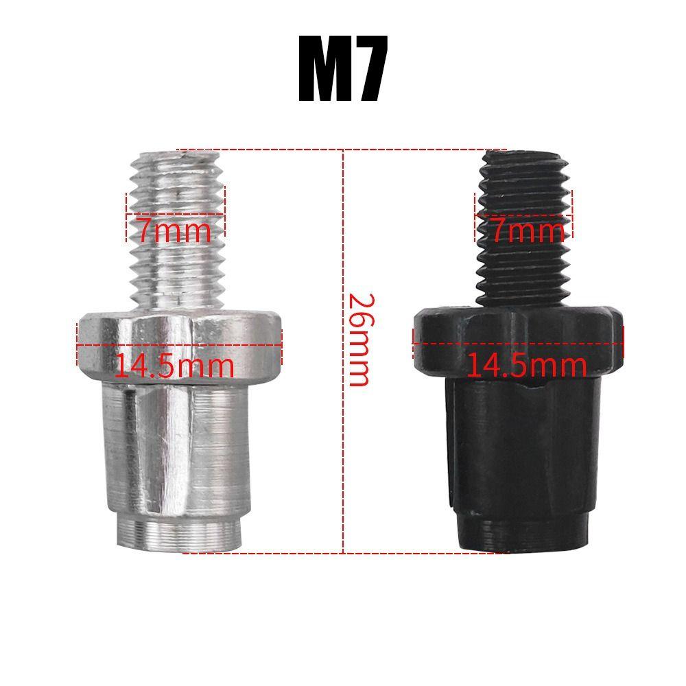 10Pcs Aluminum Alloy Brake Lever Bolts M7/M10 Adjusting Nuts Durable Bicycle Brake Screws