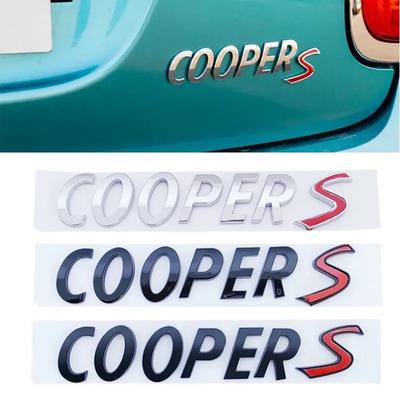 3D ABS Rear Boot Emblem Badge Trunk Logo Decals Sticker