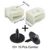 BMW Front Fender Liner Clip & Hex Bolt Kit 07147311312