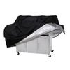 Black Waterproof BBQ Cover Outdoor Barbecue Protection Heavy Duty Anti Dust Rain Barbeque Gas Grill Protective Cover SKFJ001