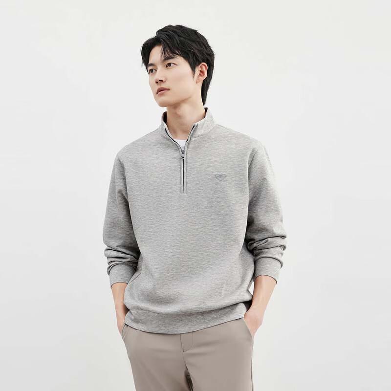 SEPTWOLVES Men's Autumn/Winter Stand-Collar Sweatshirt
