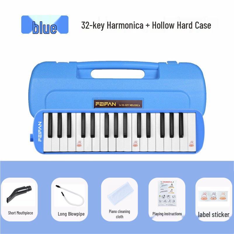 

Feifan 32-Key Harmonica with Mouthpiece and Case, Perfect for Adults and Kids, School Recommended