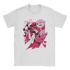 Men's T-Shirts Helluva-Boss Cartoon Leisure 100% Cotton Tee Shirt Short Sleeve T Shirts Crewneck Tops Plus Size