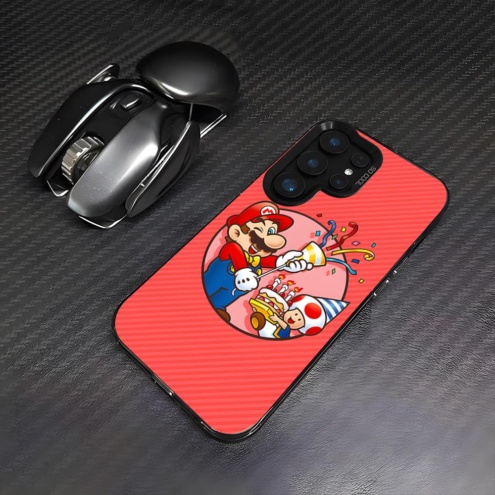 Game Super Mario Phone Case For Samsung A25 A16 A33 5G A54 A36 A35 A56 A52 A14 Shockproof Colorful Cover