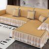 Summer Sofa Cushion Rattan Mat Cushion Non-Slip Stain-Resistant Cushion Living Room Sofa Cooler Cushion Sofa Cover
