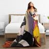 Helluva Boss Loona Flannel Blanket  Warm Soft Bedding Throws for Couch Chair Airplane Travel Print Bedspread Sofa Bed Cover