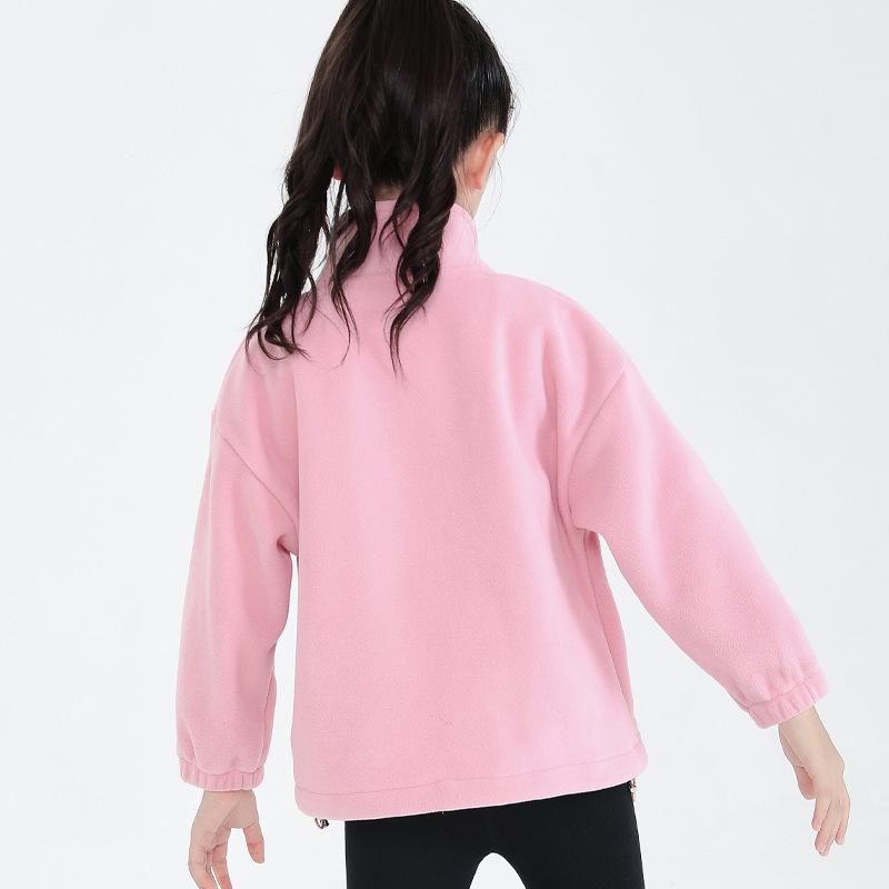 Children's Sherpa Fleece Outdoor Jacket for Autumn & Winter