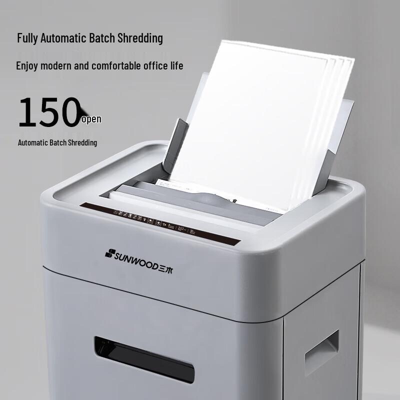SUNWOOD S22 Professional Auto-Feed Paper Shredder CN plug (adapter included)