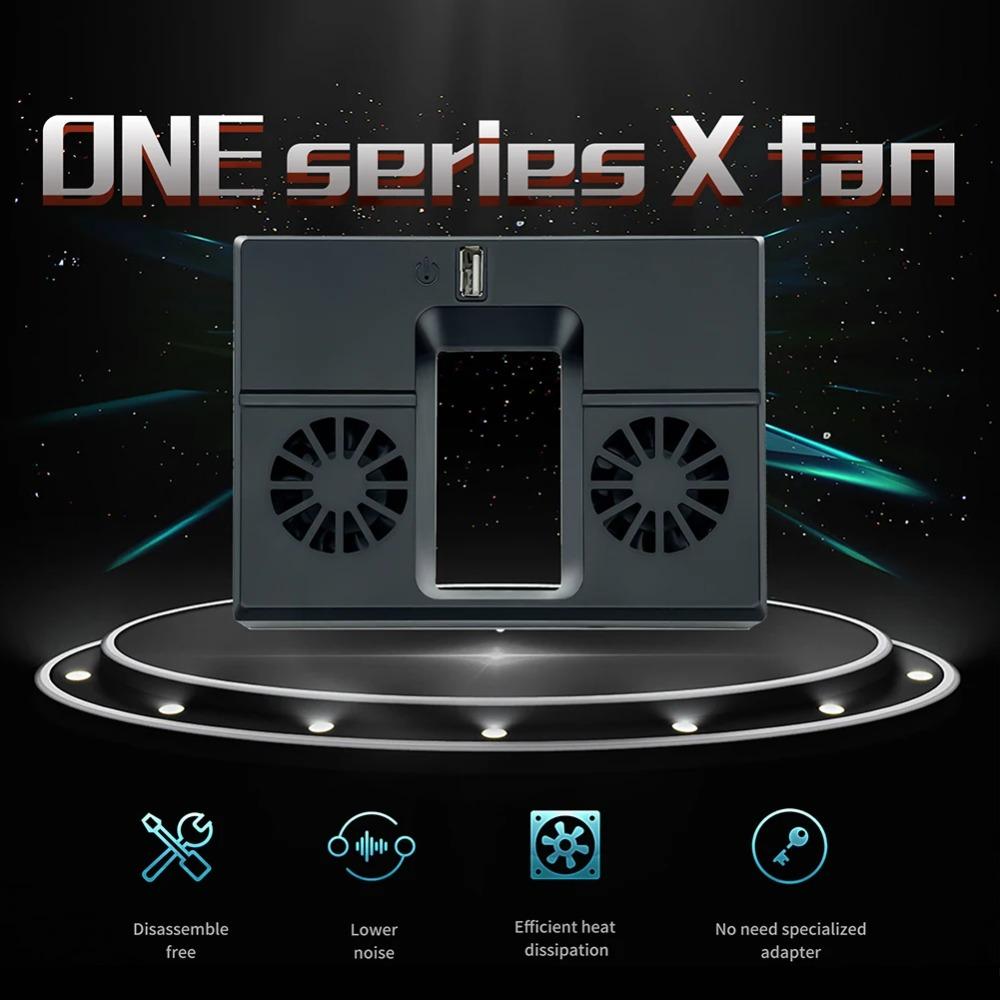 Ventilador de refrigeración para consola alimentado por USB para XBOX Series X Montaje lateral Refrigerador Radiador