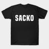 Men Black Print T-shirt Sacko No-Cut Transfer Paper Print Cotton Tshirt