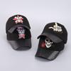 Mei Baseball cap, Halloween atmosphere funny expression hat, personalized skull cap wholesale