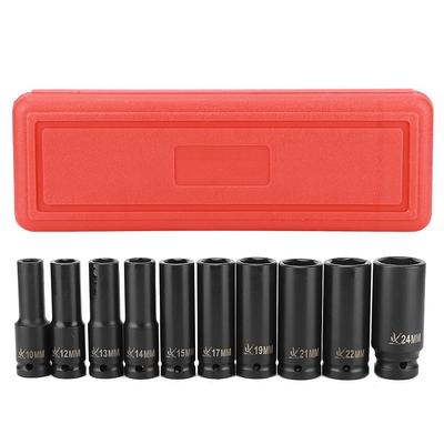 Set di utensili per prese da 1/2 pollice, adattatore a 6 punte, utensile per la riparazione di prese con adattatore ad alta durezza