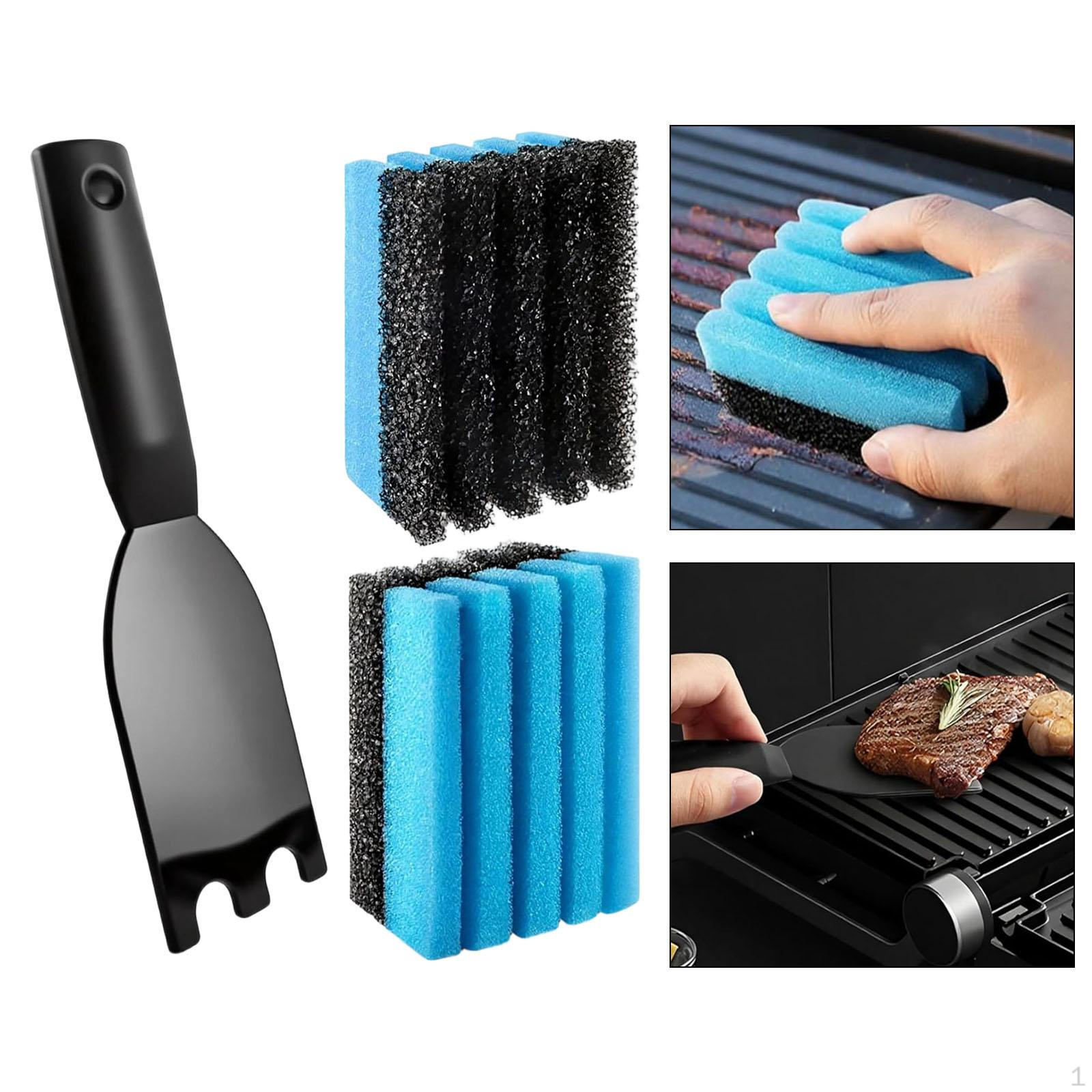 

Cleaning Set, Grill Pan And Dish Cleaner Set 6pcs