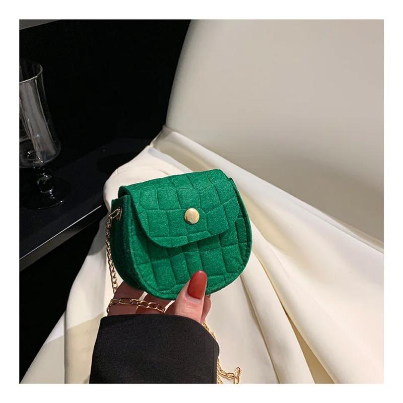 Mini bolsa crossbody fashion feminina bolsa de moedas fofa bolsa de ombro