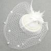 Pearl Cheongsam Hat Hair Ornament: Retro Shanghai Socialite & Bride Accessory