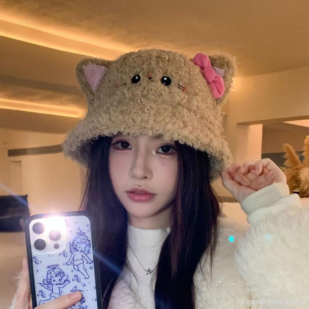 Winter Knit Trapper Hat Fleece Lined Thickened Earflap Beanie Windproof Warm Cold Weather Cap