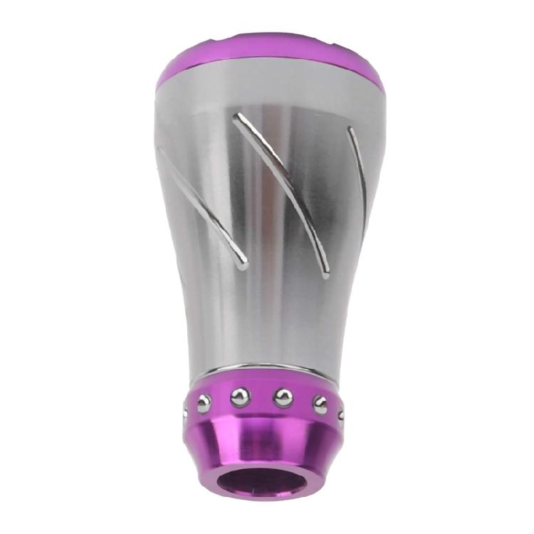 

Precisions Engineered Baitcasting Reel Corrosions Resistant Metal Body Smooth Retrieval Comfortable Grip Handle фіолетовий/срібний