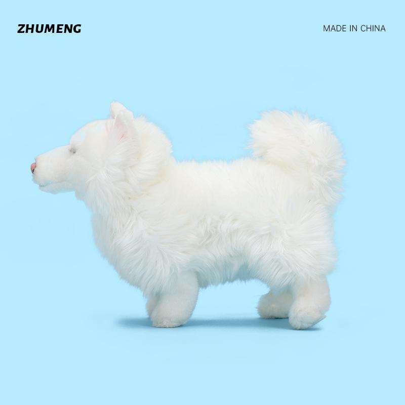 New Plush Toys, Cute Dog Samoyed Toy Dolls