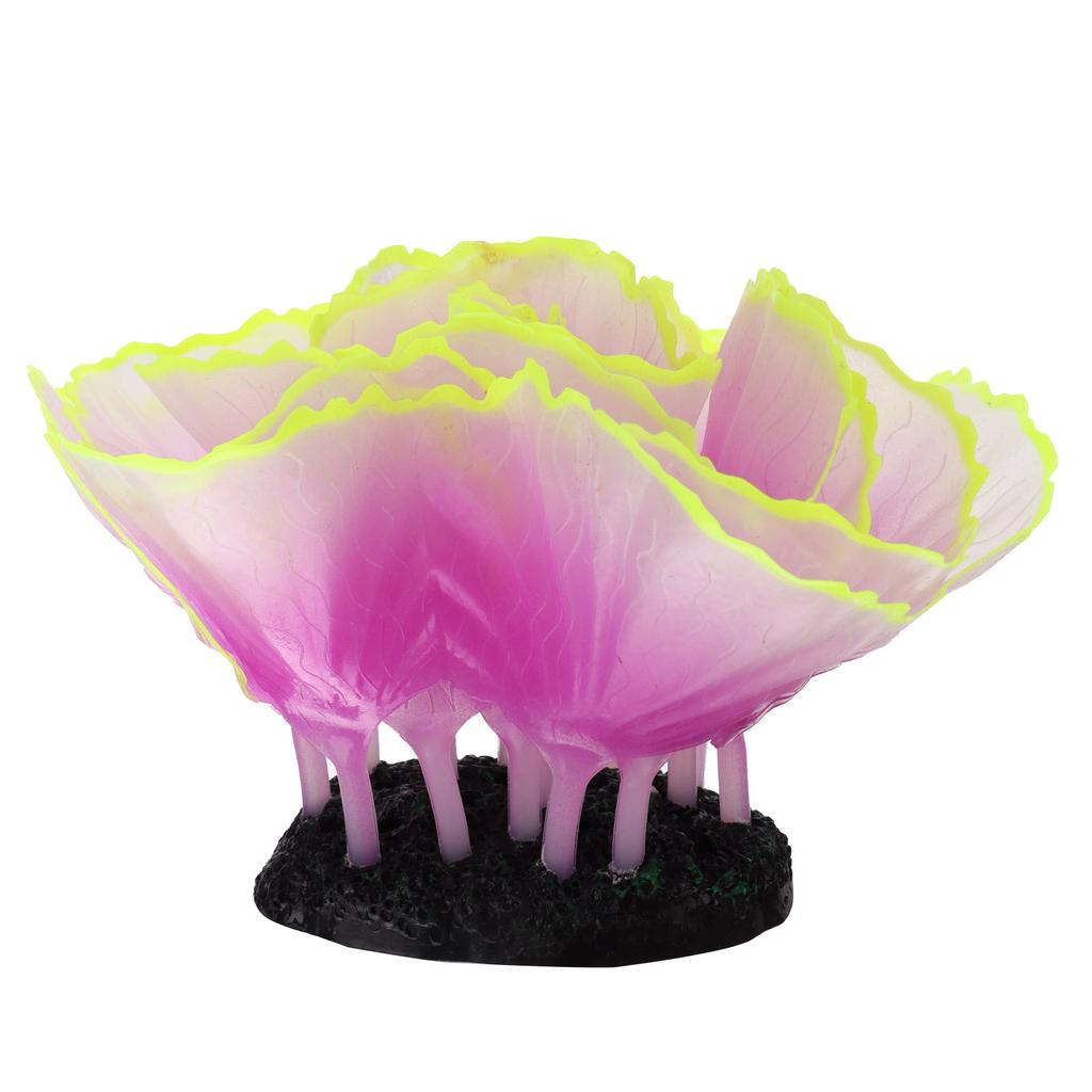 Akvarium Fluorescerende Salatkorall Dekorasjon Simulering Marine Planter Akvarium Landskapsforming