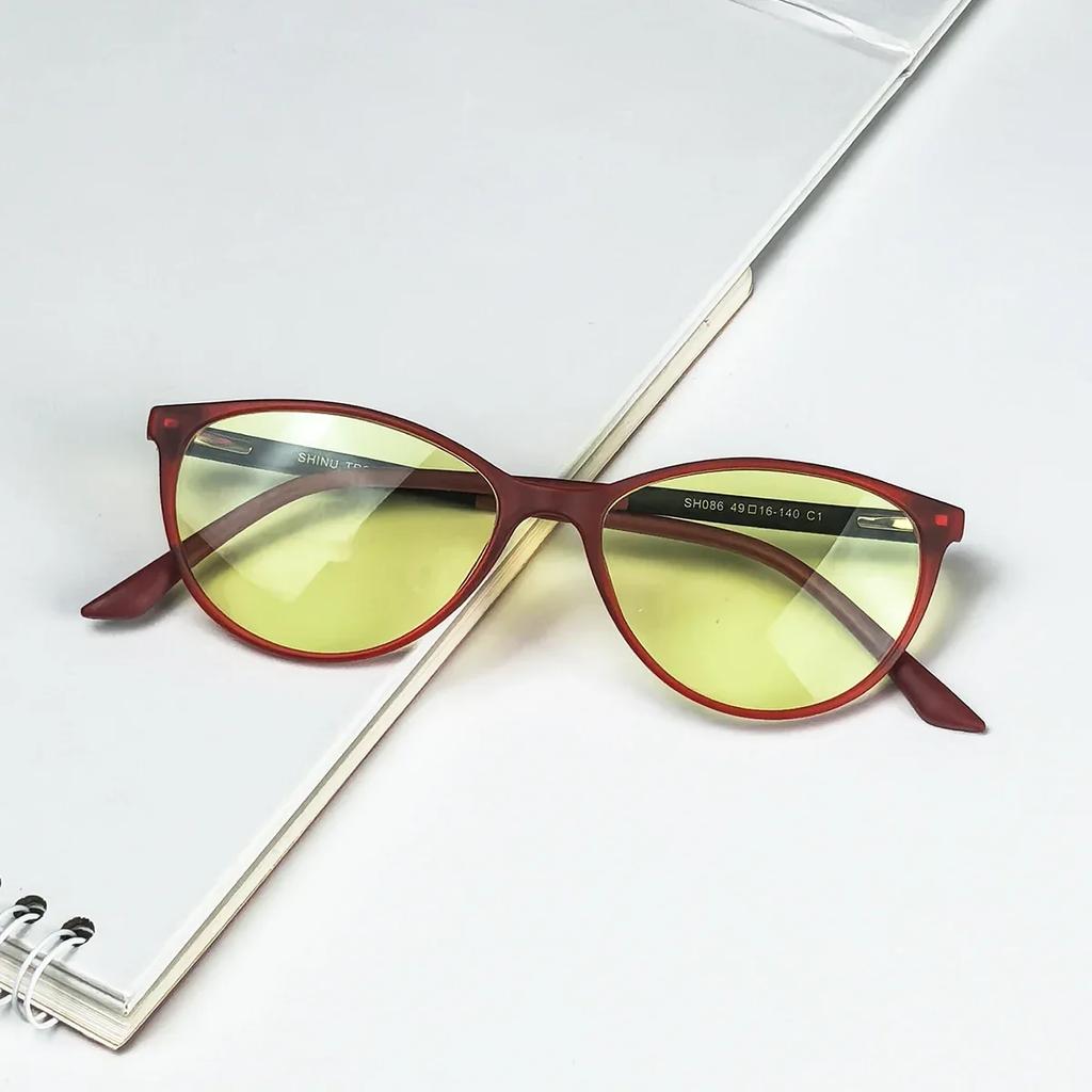 SHINU Smart Eyeglasses Intelligent Glasses Man Blocking Harmful Blue Light Latest Technique Presbyopic Reading Glasses Men