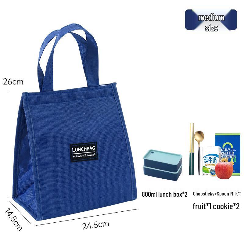 

Водонепроницаемая термосумка для ланча с толстой алюминиевой фольгой, большой вместимости для офисных работников