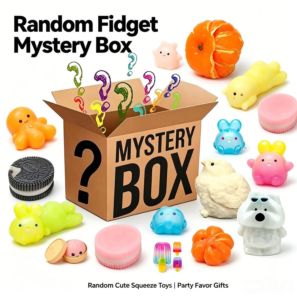 Heiße Blindbox Mystery Kawaii hi Squishy, Langsam aufsteigender Dampfbrötchen Food Fidget Spielzeug, Niedlicher Knet-Snack Antistress Stressabbau