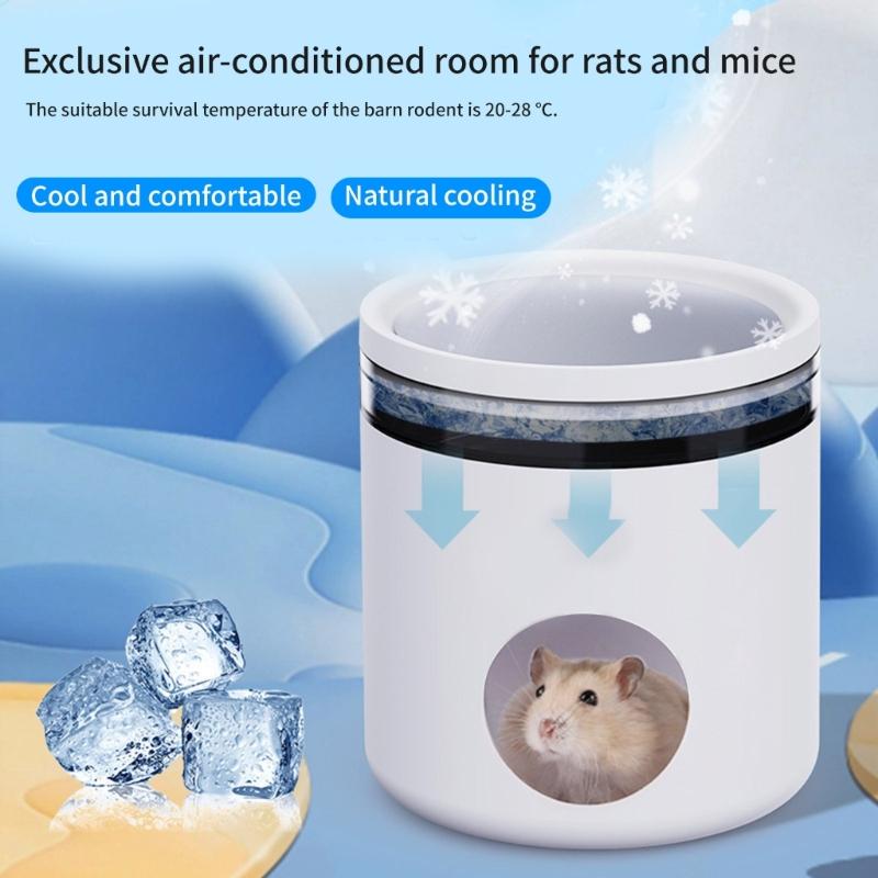 Hamster Rodents Cooling Furniture Toy Gerbil Tube Excercise Pet House for Ferrets Hamster Shelter Toy