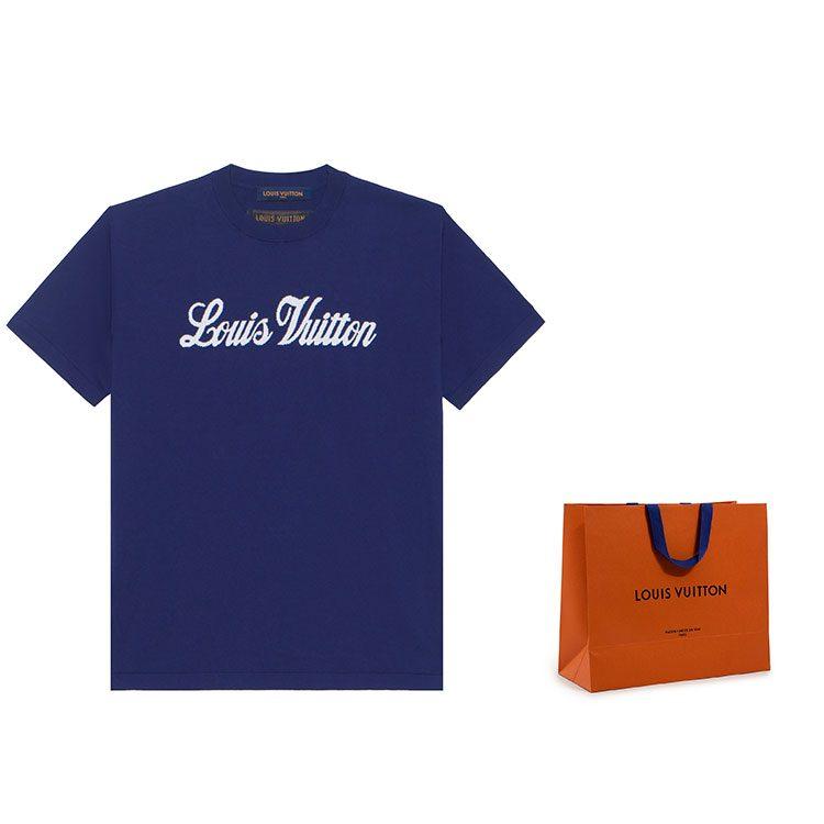 Louis Vuitton T Shirt Men's Blue 1AA4XM