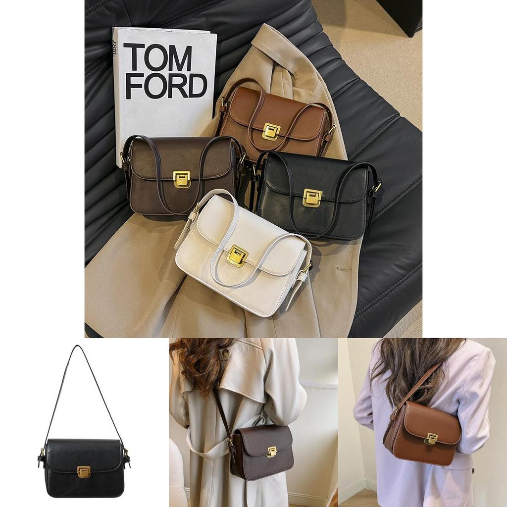 Chic Street Style Pu Leather Shoulder Bag For Women 2024 Fashion Forward Crossbody Purse