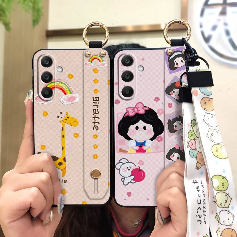 Modedesign Ring Handyhülle Für Samsung Galaxy M56 5G/SM-M566B Armband Staubdicht Wasserdicht Weiche Hülle Schutz