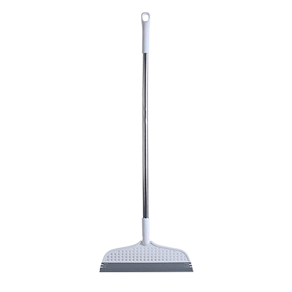 Stainless Scraper Magic Wiper Lazy Broom Non-Stick Hair Remover Bathroom Floor Cleaning