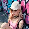 Cat Ear Baseball Caps Breathable Peaked Cap Unisex Sunscreen Hat  Unisex
