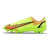 Nike Mercurial Vapor 14 Pro Round Logo HG Men Football Shoes Silver Yellow CV0994-760
