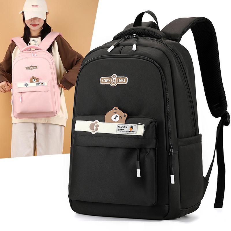 New Style Student Backpack For 3-6 Grade Primary School Kids Cartoon Bag With Large Capacity