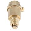 Yellow Side Row Type Brass Air Vent Valve Automatic Exhaust Valve  Water Heater
