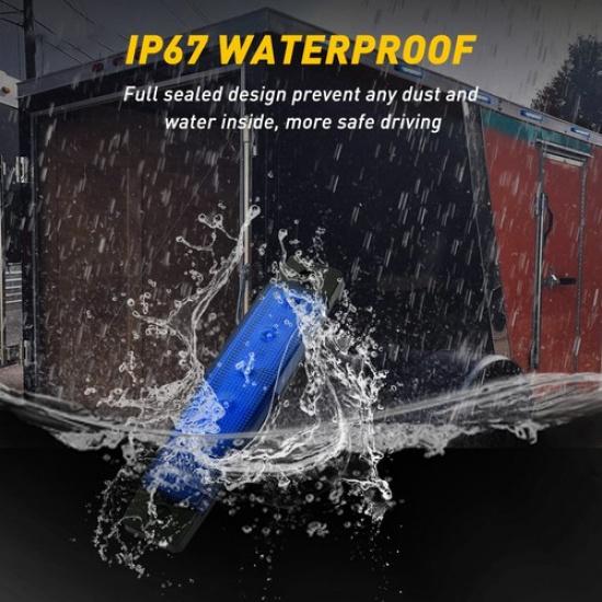 Blue Pods For Jeep Offroad Truck ATV UTV Boat LED Rock Underbody Wheel Light 20X