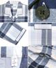 NISHIKI Long Sleeve Cotton Viyella Top and Bottom with Perfect for Spring and Autumn Loungewear Men's Pajamas, 100% Material, Skin-Friendly,