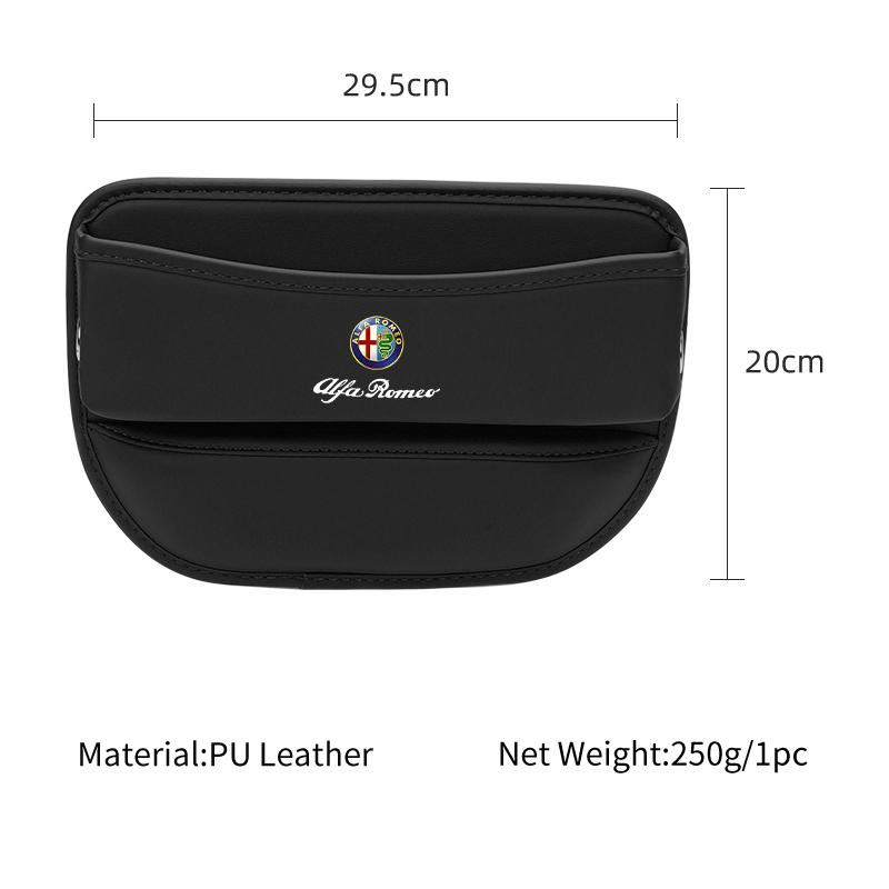Car Seat Gap Crevice Storage Box Console Bag Between Seats Sticker Interior For Alfa Romeo Giulietta 159 147 156 166 Mito Giulia
