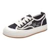 Platform Canvas Shoes Women's 2025 Summer New Versatile Fashion Breathable Casual Board Shoes Show Feet Small Sports Shoes Mesh