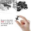 20PCS Door Panel Card Trim Clips Interior 7l6868243 For VW T5 T6 Transporter 2003