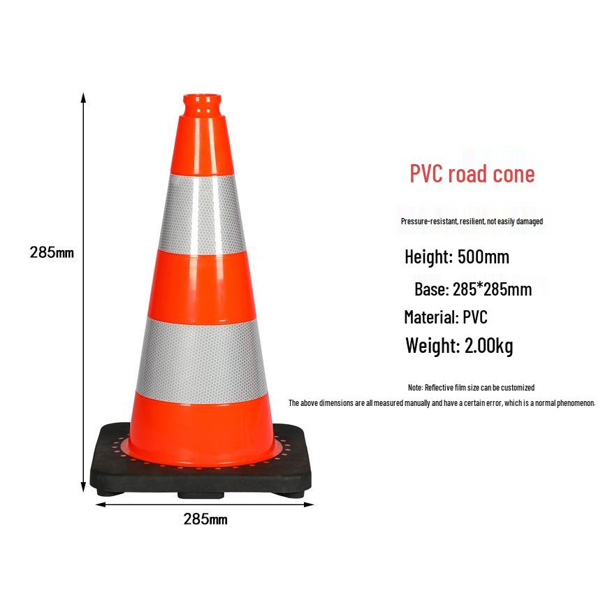 European Traffic Safety Reflective Cone Barrel - Anti-collision Road Sign Barrier
